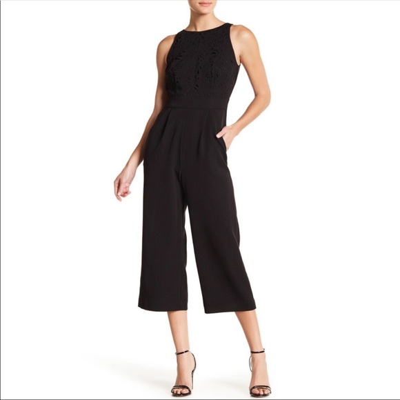 tahari jumpsuit floral